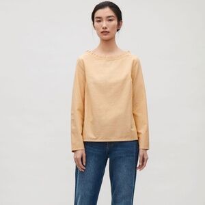 COS frill collar top